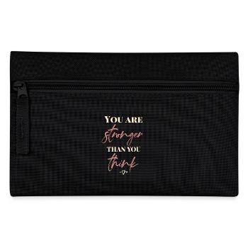 You are stronger than you think - Pencil Case - black - Front