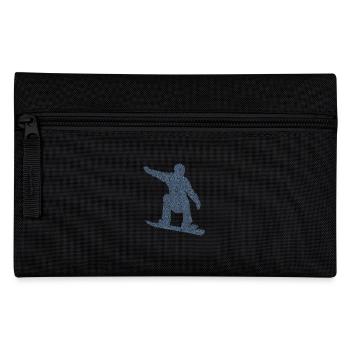 Snowboarder Geschenkideen Snowboard - Federtasche - Schwarz - Vorne