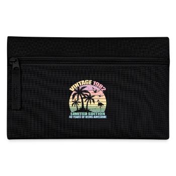 Millésime 1982 - 40 ans, cadeau de 40e anniversaire - Trousse - noir - Devant