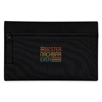 Bester Nachbar ever Nachbarn Nachbar - Federtasche - Schwarz - Vorne