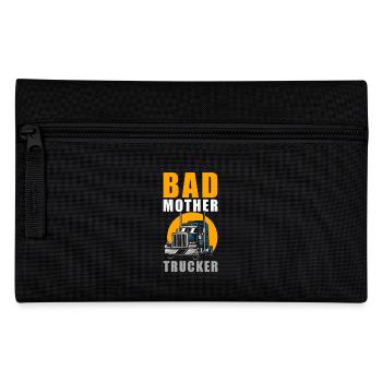 Bad Mother Trucker - Federtasche - Schwarz - Vorne