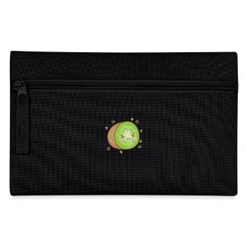 Kiwi sliced fruit fruit animal - Pencil Case - black - Front