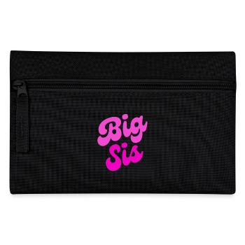 Big sis, Grosse Schwester - Federtasche - Schwarz - Vorne