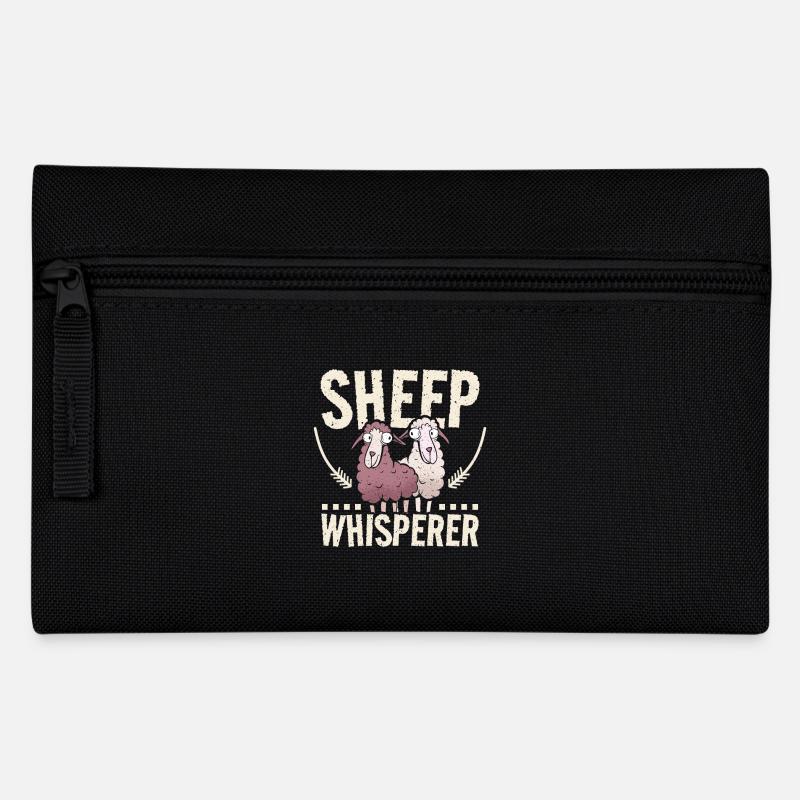 Sheep whisperer - Federtasche - Schwarz