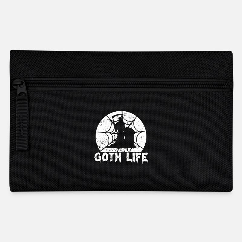 Gothic Goth life - Federtasche - Schwarz