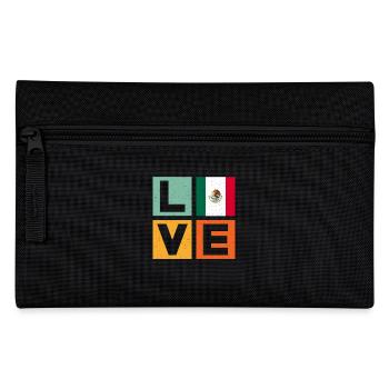 Mexiko Liebe - Federtasche - Schwarz - Vorne