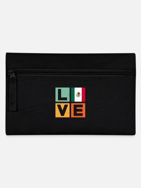 Mexique Amour - Trousse - noir