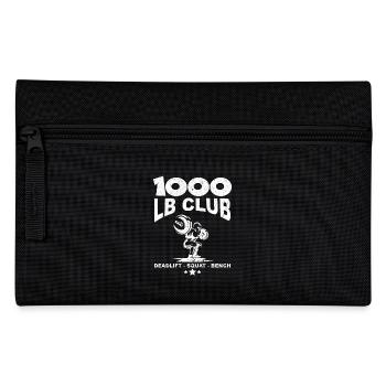 Musculation 1000 Lb Club Fitness Haltérophilie - Trousse - noir - Devant