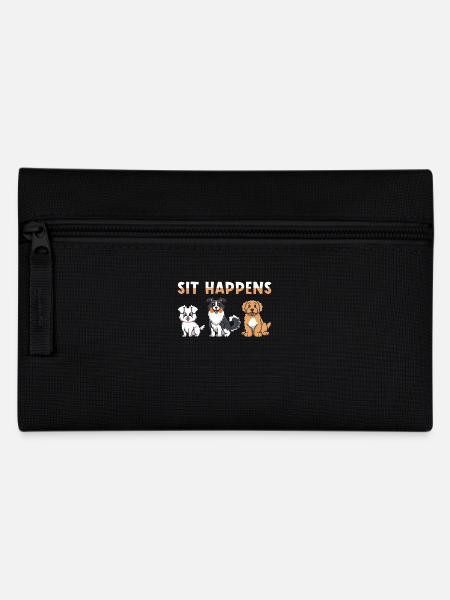 Dog Agility - Pencil Case - black