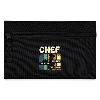 Chef the legend - Federtasche - Schwarz - Vorne