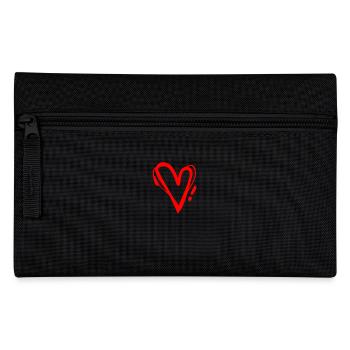 Cœur - Trousse - noir - Devant
