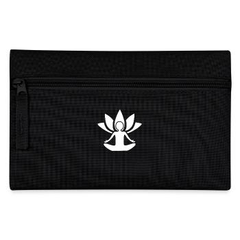 Namaste Yogi - Yoga - Federtasche - Schwarz - Vorne