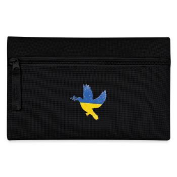 Symbole de paix du drapeau de l’Ukraine - Drapeau de l’Ukraine - Trousse - noir - Devant