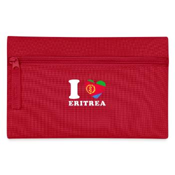 I love Eritrea - Pencil Case - red - Front
