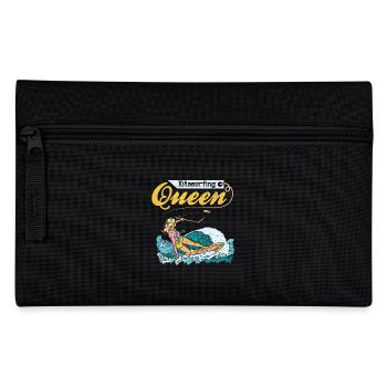 Kitesurfing Queen - Federtasche - Schwarz - Vorne