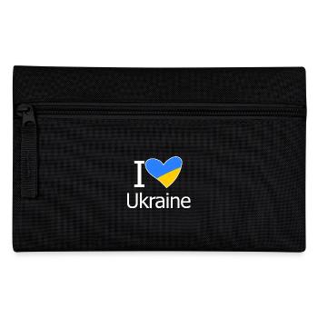 Ukraine - Pencil Case - black - Front