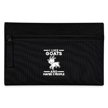Goat Goat Buck - Pencil Case - black - Front