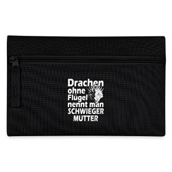 Drache schwiegermutter - Federtasche - Schwarz - Vorne
