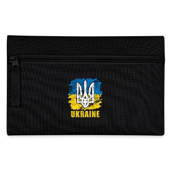Ukraine - Federtasche - Schwarz - Vorne