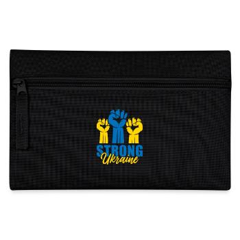 Strong Ukraine Faust - Pencil Case - black - Front