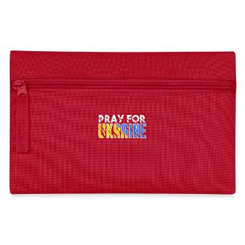 Ukraine - Trousse - rouge - Devant