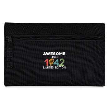 Fantastic since 1942 - born in 1942 - Pencil Case - black - Front