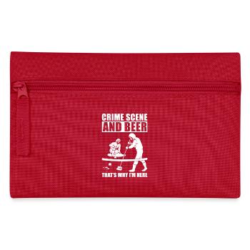 Crime Scene Cleaner - Pencil Case - red - Front