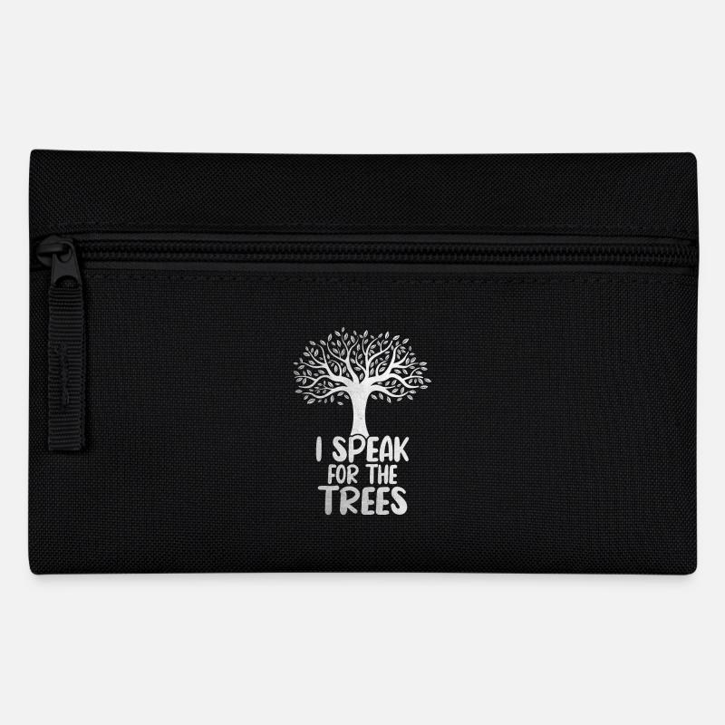 Je parle au nom des arbres - Trousse - noir
