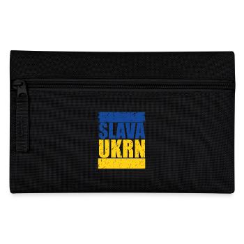 Slava Ukraini - Pencil Case - black - Front