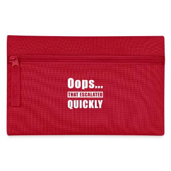 Escalade - Trousse - rouge - Devant