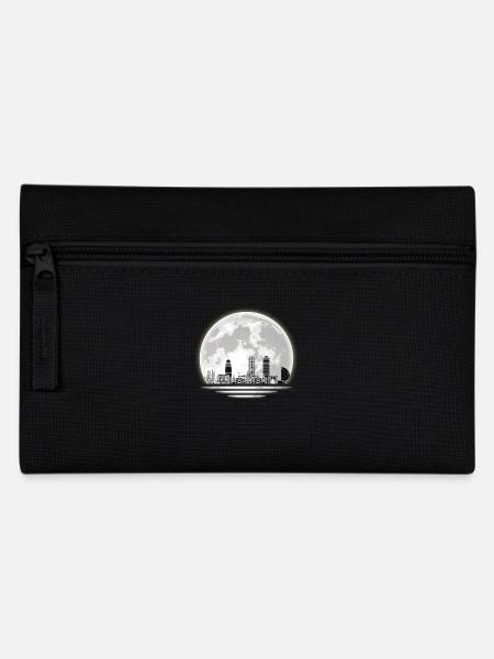Barcelona Skyline - Federtasche - Schwarz