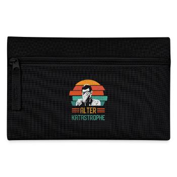 Alter Katastrophe - Federtasche - Schwarz - Vorne