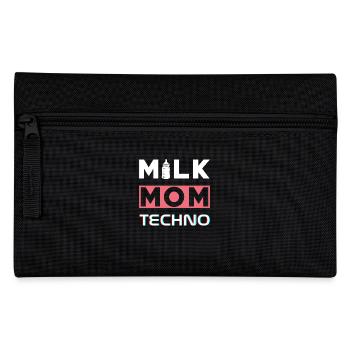Milk Mom Techno - Pencil Case - black - Front