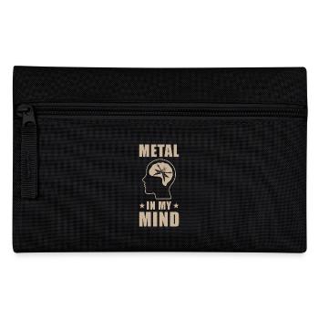 Metal Musik in my Mind - Federtasche - Schwarz - Vorne