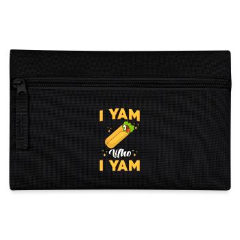 Shawarma I Yam who I Yam - Pencil Case - black - Front