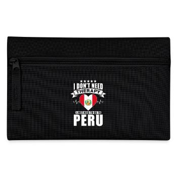 Pérou Je n’ai pas besoin de thérapie - Trousse - noir - Devant