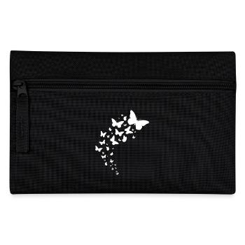 Papillons mignons Graphiques Butterfly Lovers Nature - Trousse - noir - Devant