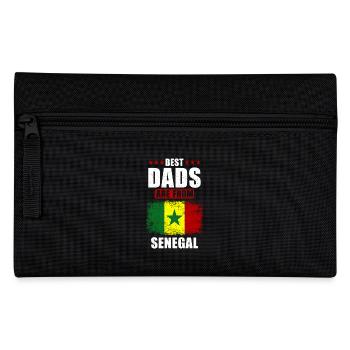 Beste Väter sind aus Senegal - Federtasche - Schwarz - Vorne