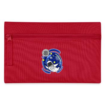 8 years old boy - 8 birthday - I am 8 - Pencil Case - red - Front