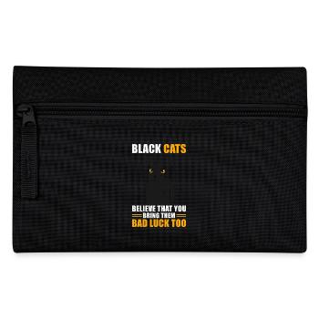 Superstition Black Cat - Pencil Case - black - Front