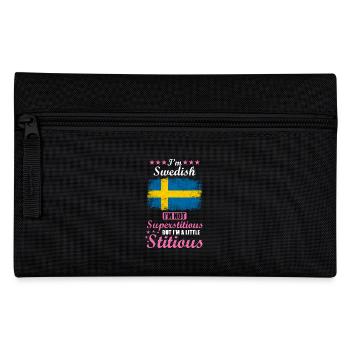 Swede Gift funny saying Sweden - Pencil Case - black - Front