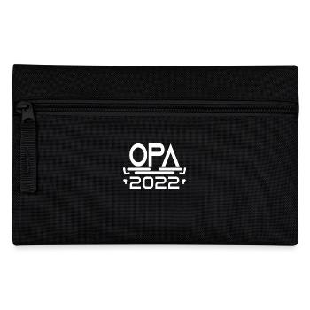 Opa 2022 - Opa werden - Schwangerschaft 2022 - Federtasche - Schwarz - Vorne
