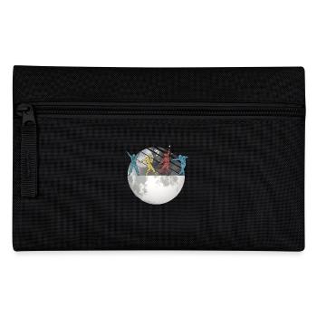 Astronaute Space Moon Space Retro - Trousse - noir - Devant