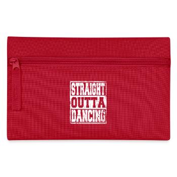 Dancing saying funny - Pencil Case - red - Front