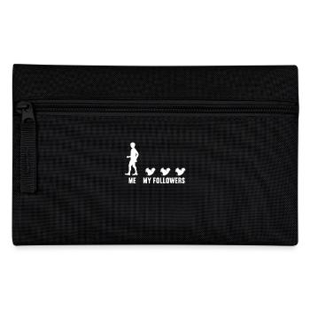 Me and my followers men squirrels - Pencil Case - black - Front