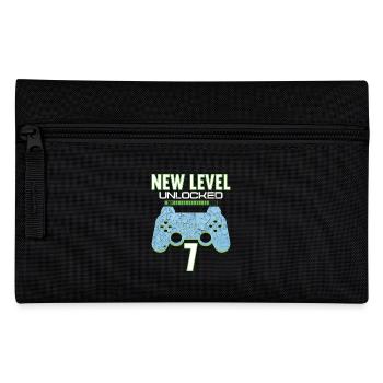 7 Years old 7 birthday outfit Gamer Gaming - Pencil Case - black - Front