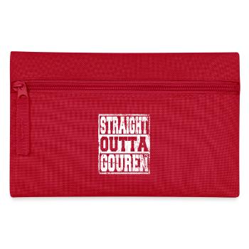 Gouren Spruch lustig - Federtasche - Rot - Vorne