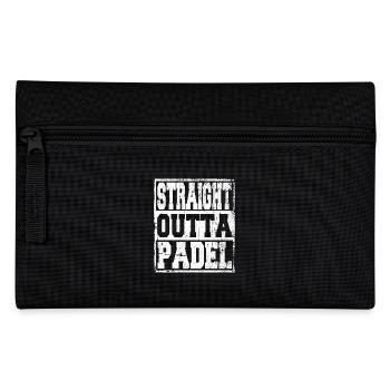 Padel Tennis Tennis Spruch lustig - Federtasche - Schwarz - Vorne
