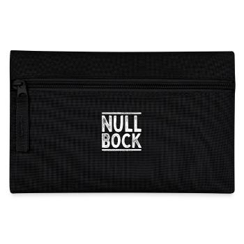 Null Bock Keine Lust Ohne Motivation Müde Faultier - Federtasche - Schwarz - Vorne