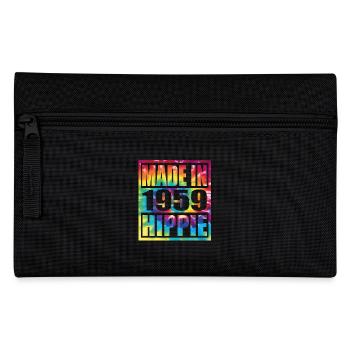 Hippie Birthday 1959 - Pencil Case - black - Front